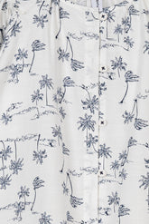 Girl's Palm Printed Top